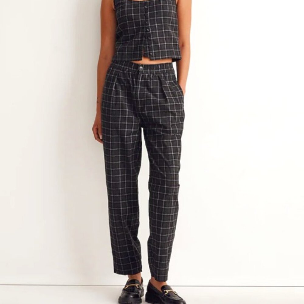 Madewell Corduroy Pull-On Tapered Pants